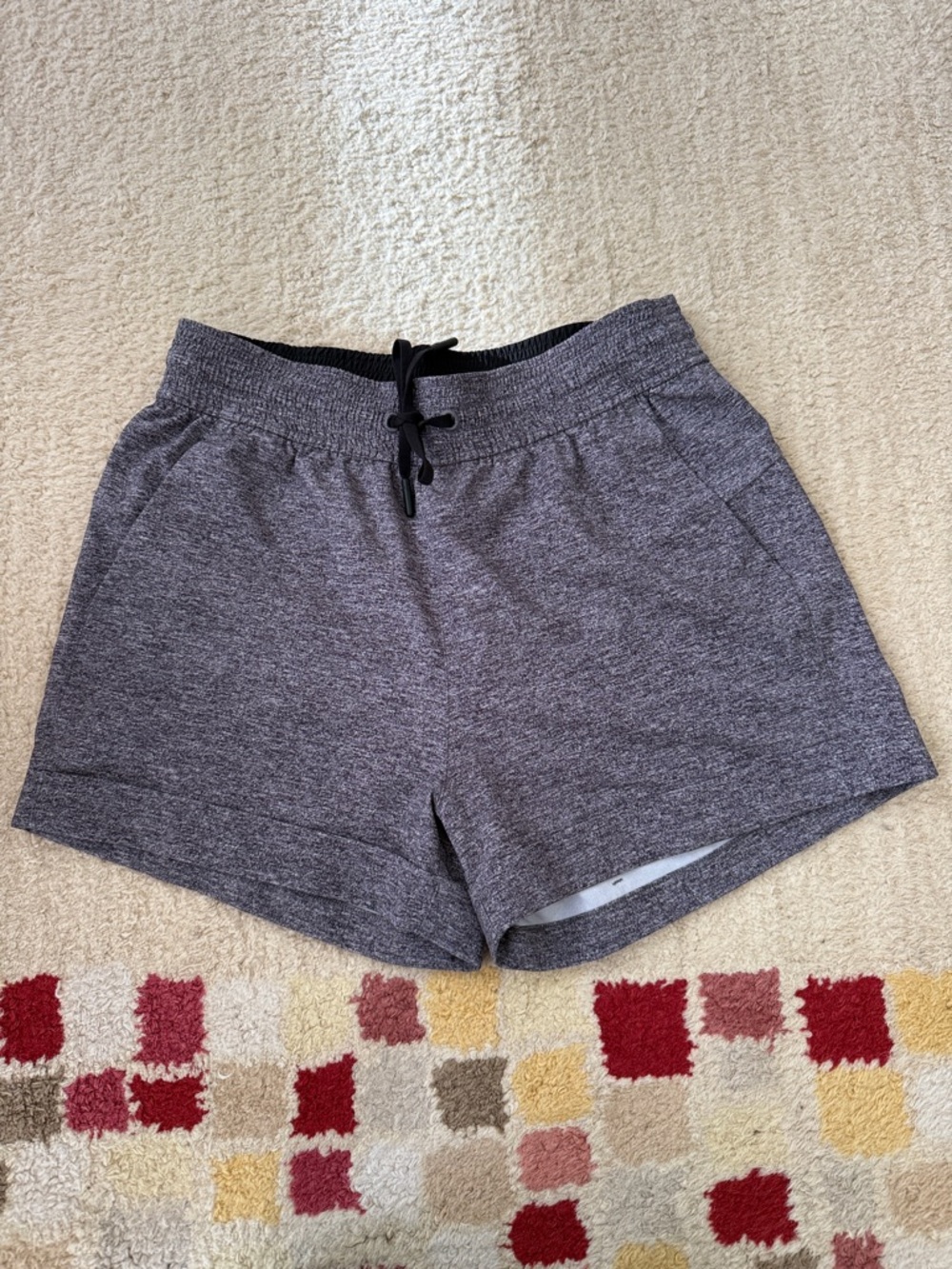 Lululemon Women's Gray Athletic Drawstring Shorts